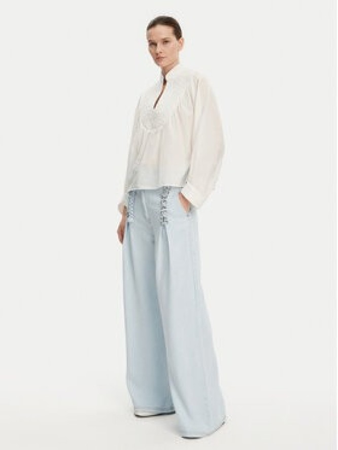 Munthe Bluzka Frantz 251100525130 Écru Loose Fit