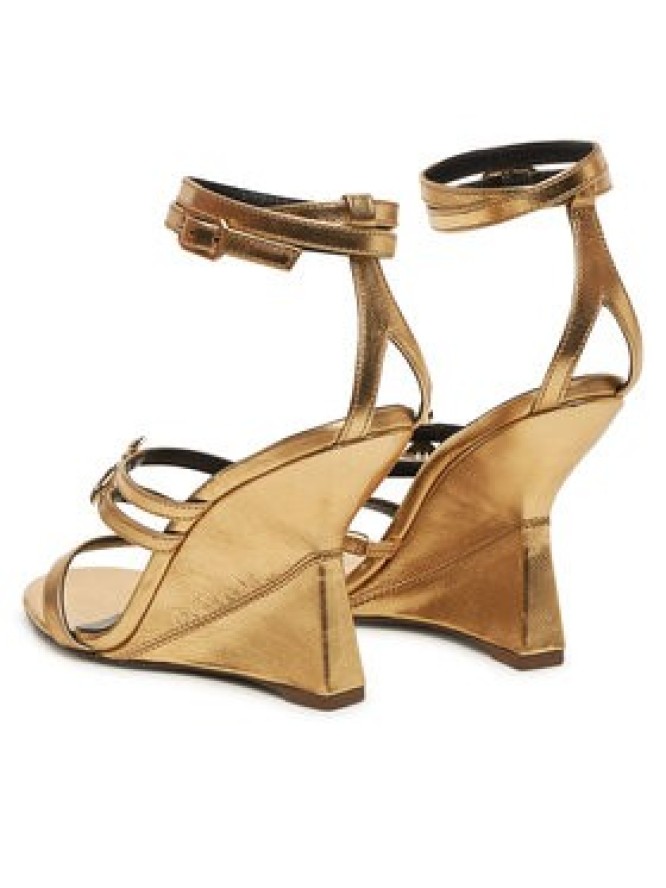 Patrizia Pepe Sandały 2X0043/L031 Złoty