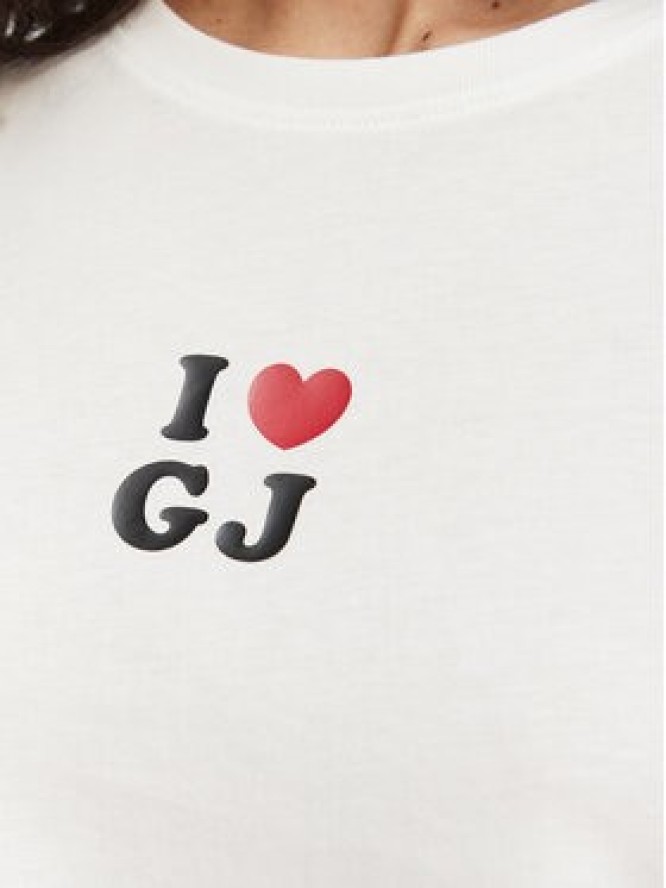 Guess Jeans T-Shirt W6GI45 K8HM0 Biały Regular Fit