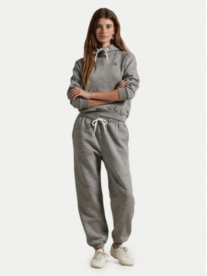 Polo Ralph Lauren Spodnie dresowe Prl Flc Pnt 211943009004 Szary Regular Fit