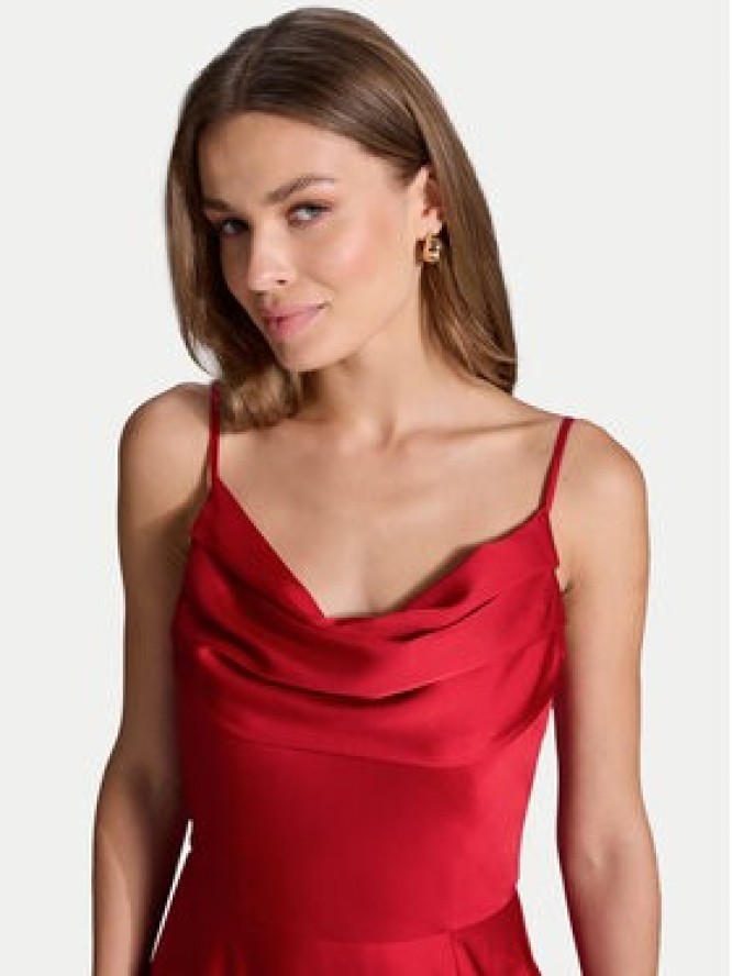 Swing Sukienka wieczorowa 5AI13600 Czerwony Slim Fit