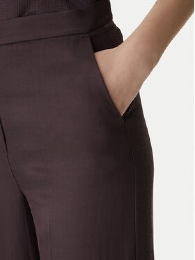 Marella Spodnie materiałowe Alcuno 2615131041 Brązowy Straight Fit