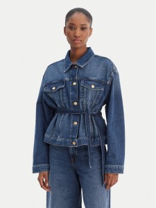 HUGO Kurtka jeansowa Gizzie 50553184 Niebieski Regular Fit