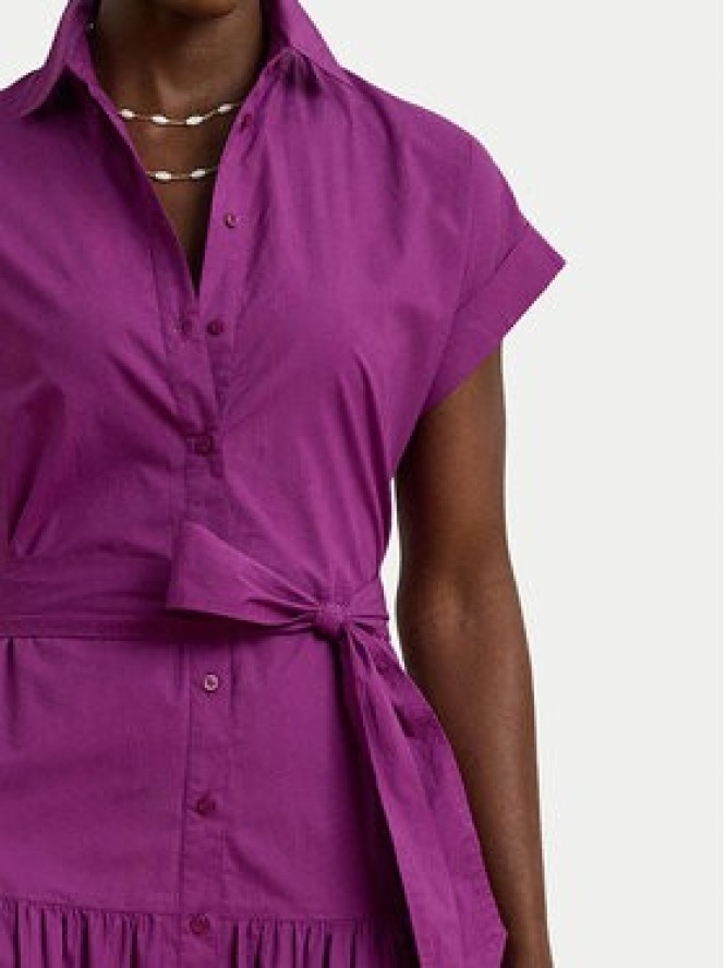 LAUREN RALPH LAUREN Sukienka koszulowa 200970821001 Fioletowy Regular Fit