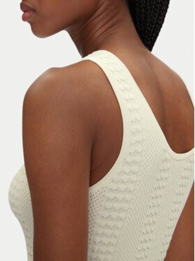 Marciano Guess Bluzka 5GGR09 5869Z Biały Slim Fit