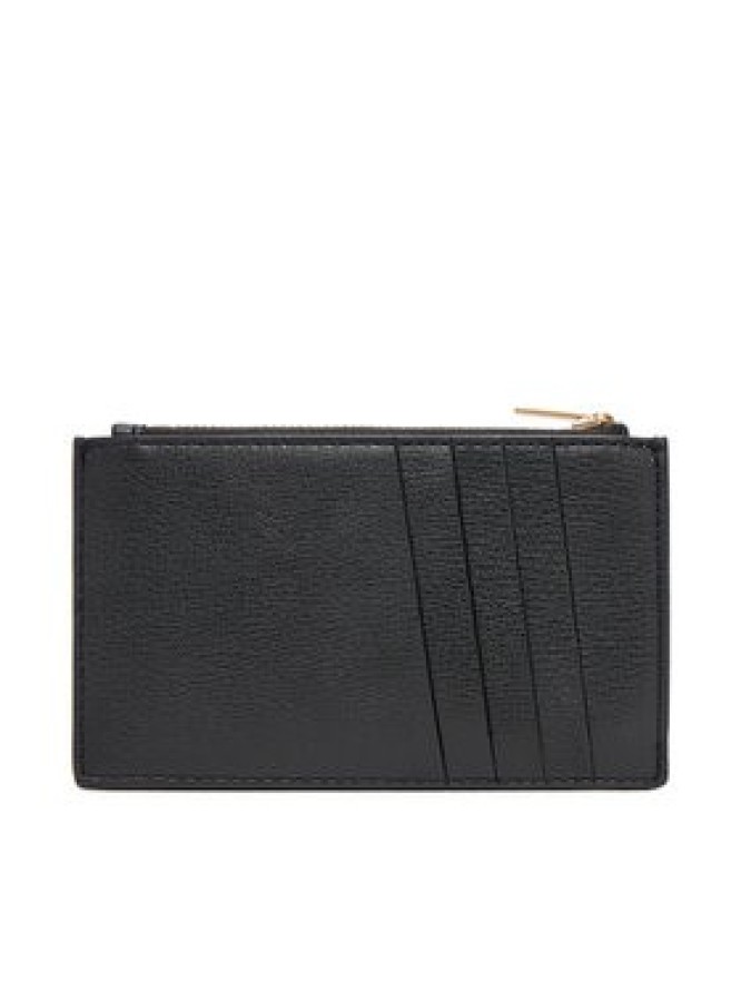 Calvin Klein Portfel Foil Logo Top Zip Cardcase LV04F1090G Czarny