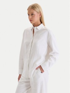 Nautica Koszula W126-NALST-1019- 01X Biały Regular Fit