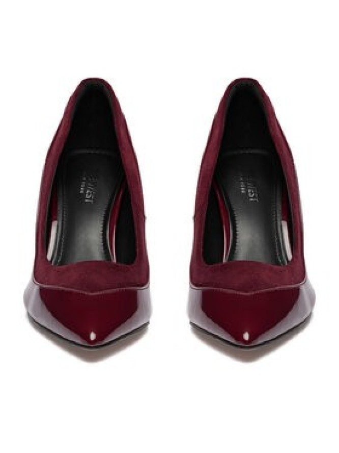 Nine West Szpilki CEO-CD26-009-1 Bordowy