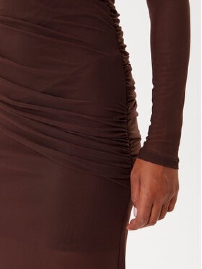 Bardot Sukienka wieczorowa Veria 59987DB Brązowy Regular Fit