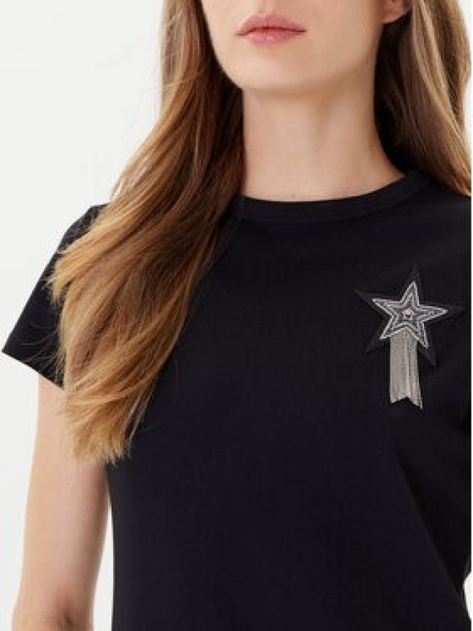 BOSS T-Shirt Endora 50545287 Czarny Regular Fit