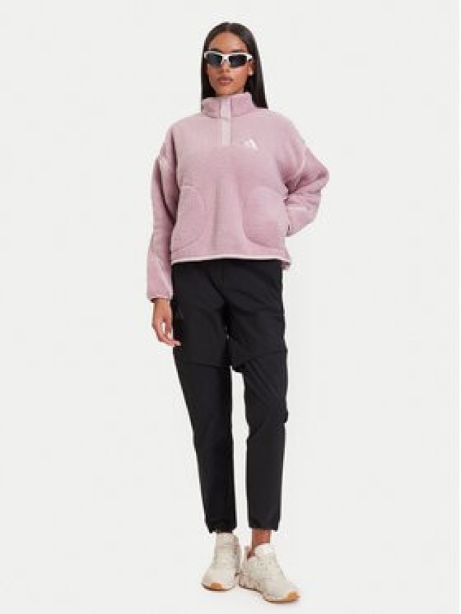 adidas Polar Terrex Multi High Pile Fleece Pullover KS2335 Różowy Regular Fit