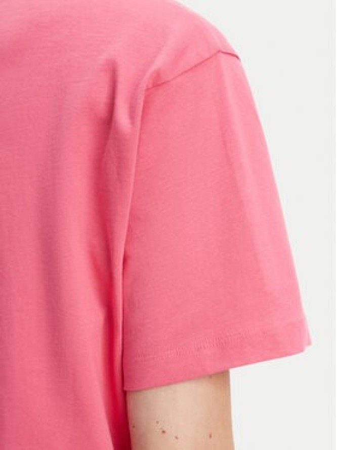 Guess Jeans T-Shirt W4YI05 K8HM0 Różowy Boxy Fit