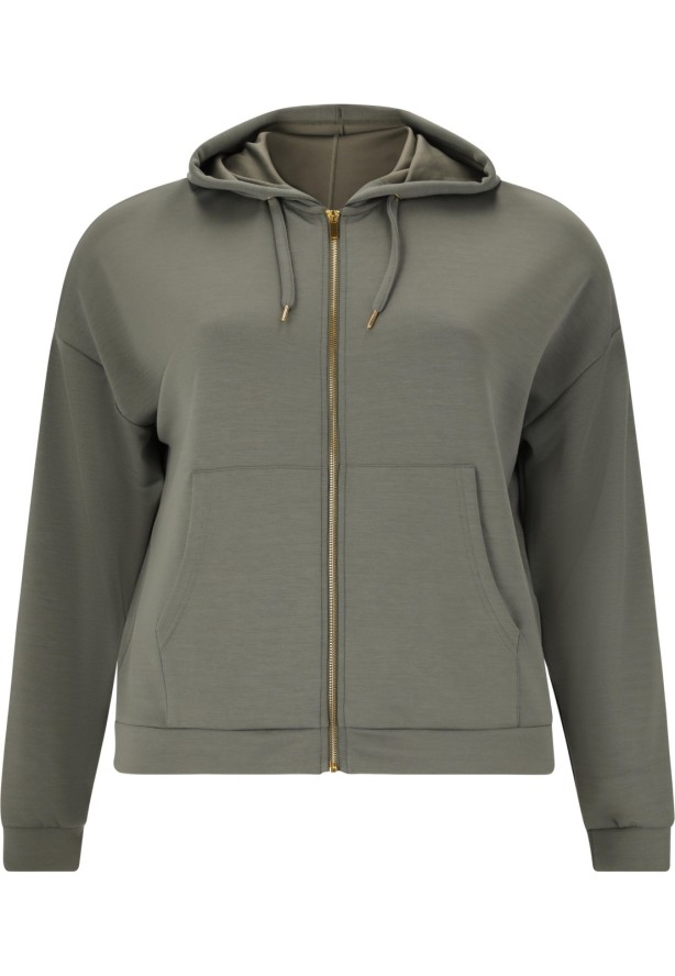 Damska bluza z kapturem zapinana na zamek Q Sportswear Tiamo