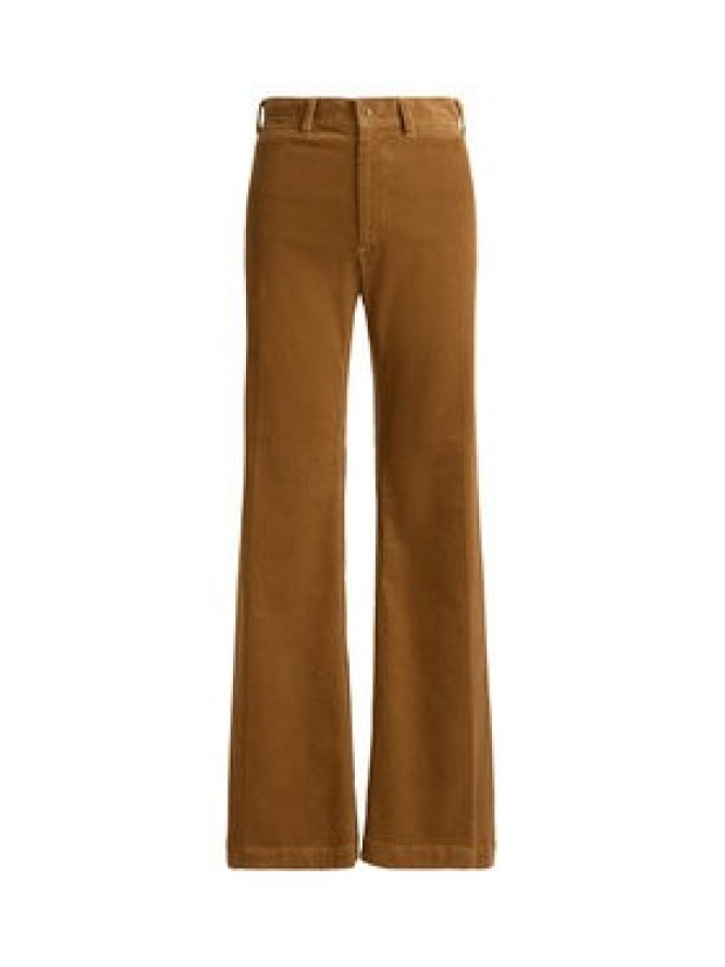 Polo Ralph Lauren Spodnie materiałowe 211B17556002 Brązowy jasny Flare Fit