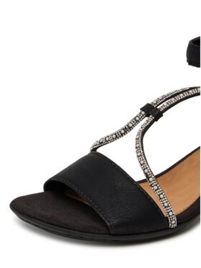 Rieker Sandały 64654-00 Czarny