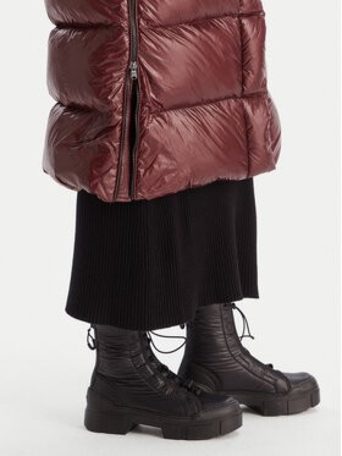 Hetregó Kurtka puchowa 8P781 25WD24 Bordowy Regular Fit