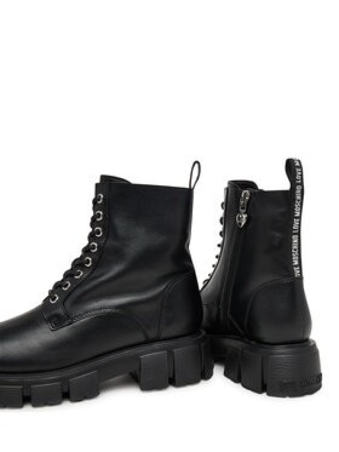 LOVE MOSCHINO Trzewiki JA24085G0NIA000A Czarny
