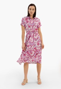 Różowa długa sukienka G-AMSTEL