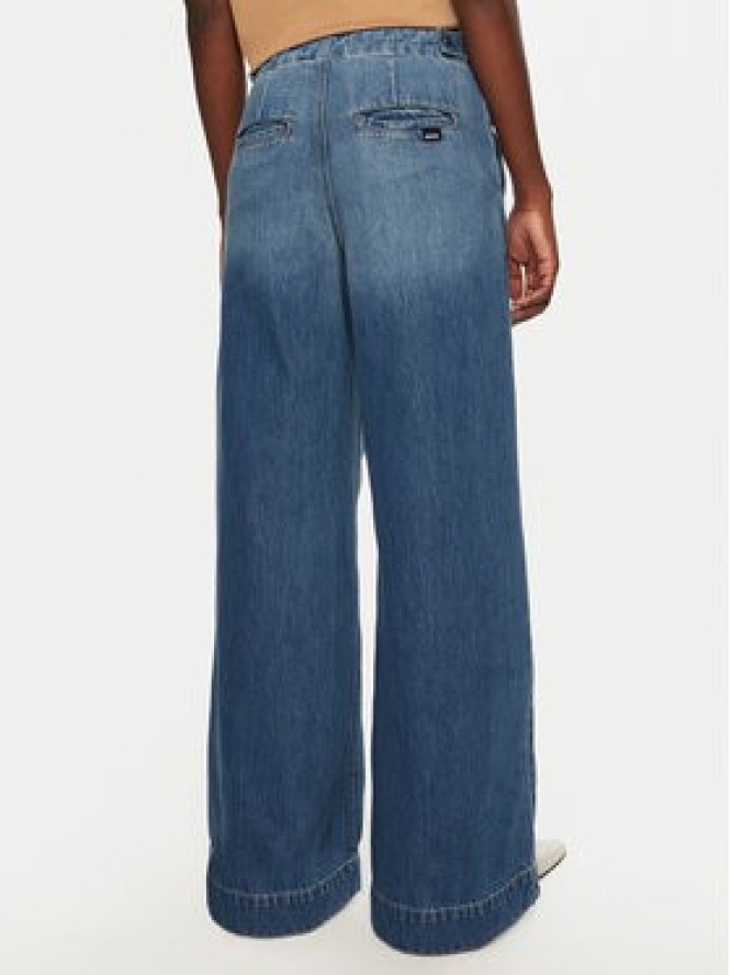 BOSS Jeansy Zehyrus 50528820 Niebieski Wide Leg