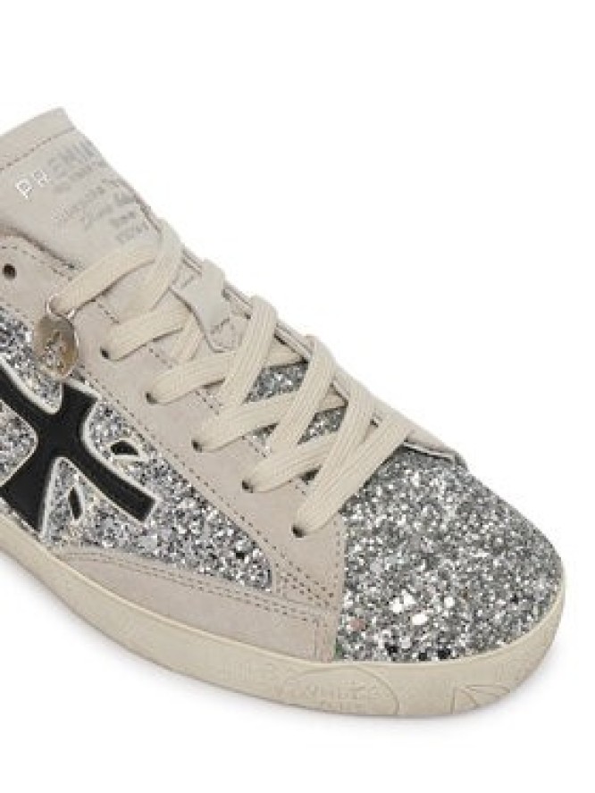 Premiata Sneakersy Stevend Var 8060 Srebrny