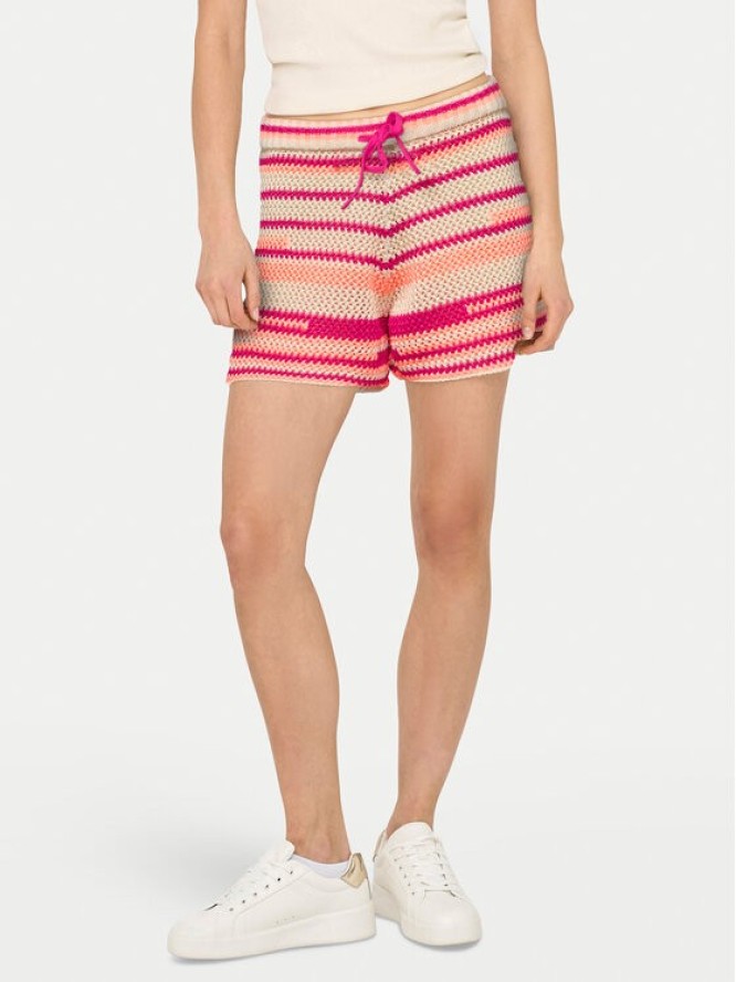 ONLY Szorty materiałowe Merida 15344405 Różowy Regular Fit