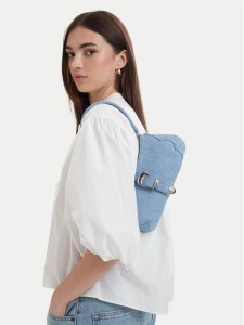 Tommy Jeans Torebka Tjw Cool Denim Shoulder Bag AW0AW18878 Niebieski