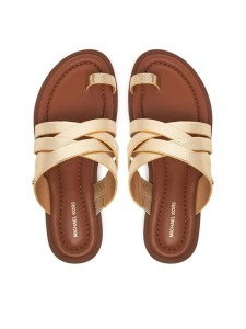 MICHAEL Michael Kors Japonki Nora 40S5NOFS1M Złoty