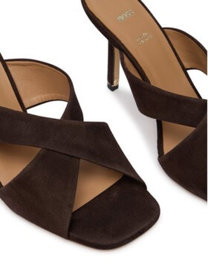 BOSS Klapki Charlize Samule 50563356 Brązowy