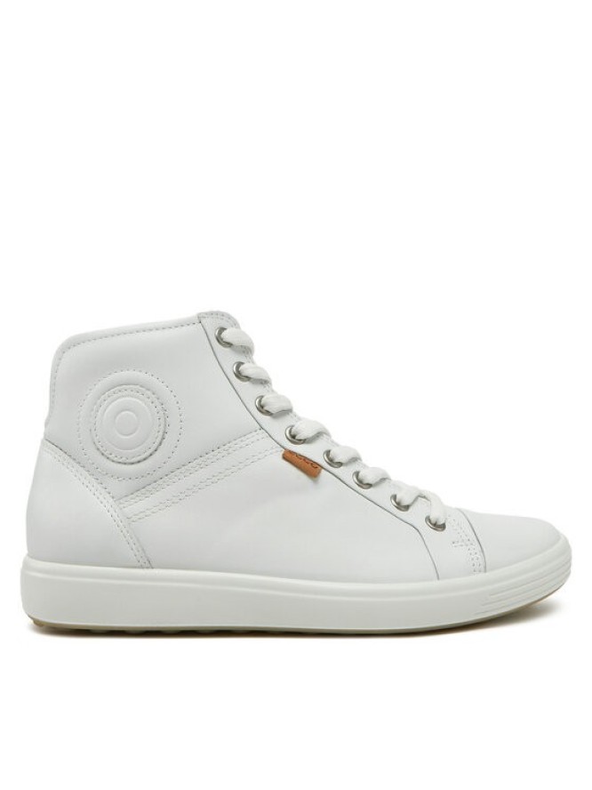 ECCO Sneakersy Soft 7 Ladies 430023 01007 Biały