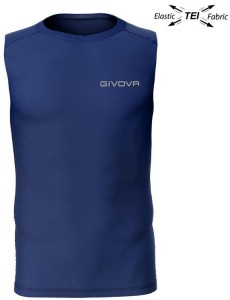 Givova Technival Corpus 1 Elastic Tank Top Blue Navy