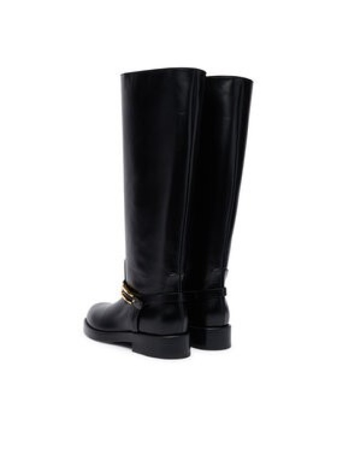 Elisabetta Franchi Oficerki SA-57B-56E2-V1050 Czarny