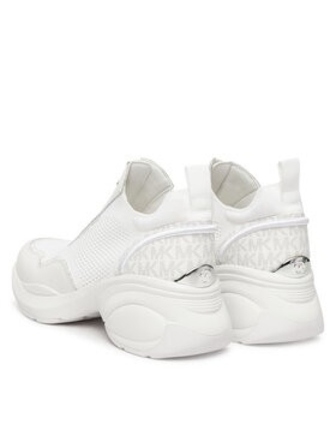 MICHAEL Michael Kors Sneakersy Zuma Mixed-Media Trainer 43F5ZUFP3L Biały