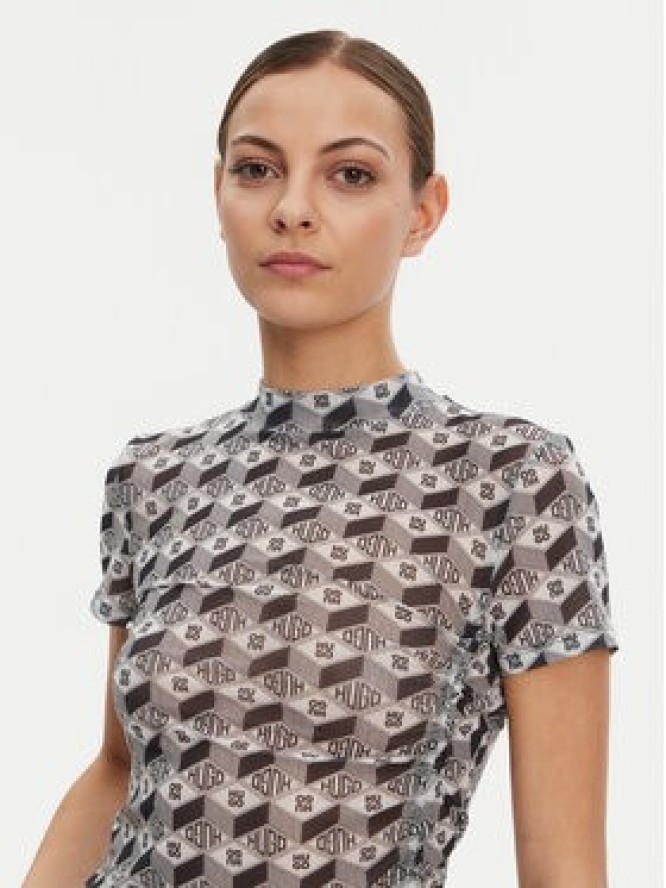 HUGO T-Shirt 50537187 Kolorowy Regular Fit