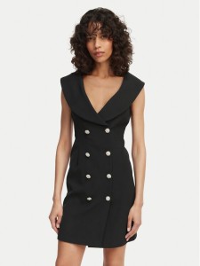 Artigli Sukienka koktajlowa ACAB004864 Czarny Regular Fit