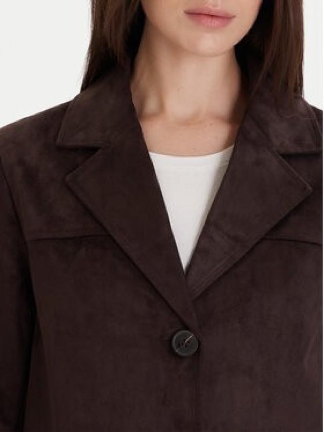 ONLY Płaszcz przejściowy Tulip 15356927 Brązowy Standard Fit