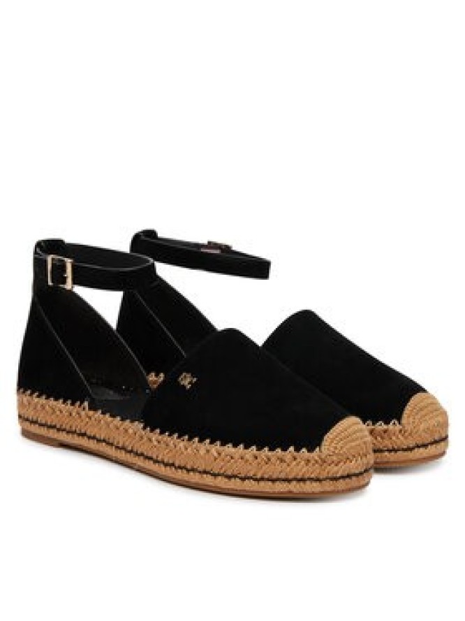 Tommy Hilfiger Espadryle Th Platform Espad Suede Strap FW0FW09144 Czarny