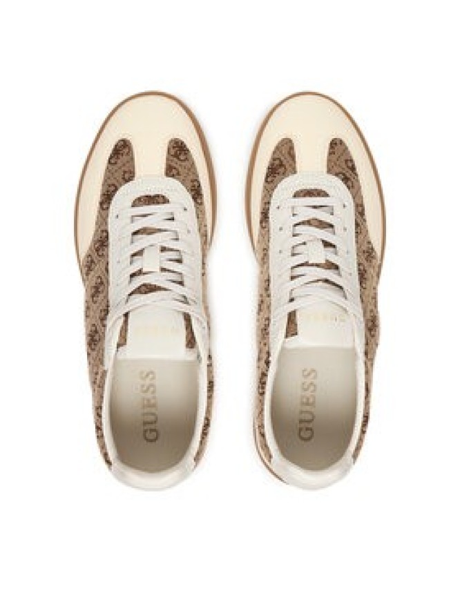 Guess Sneakersy FLPPAR FAL12 Beżowy