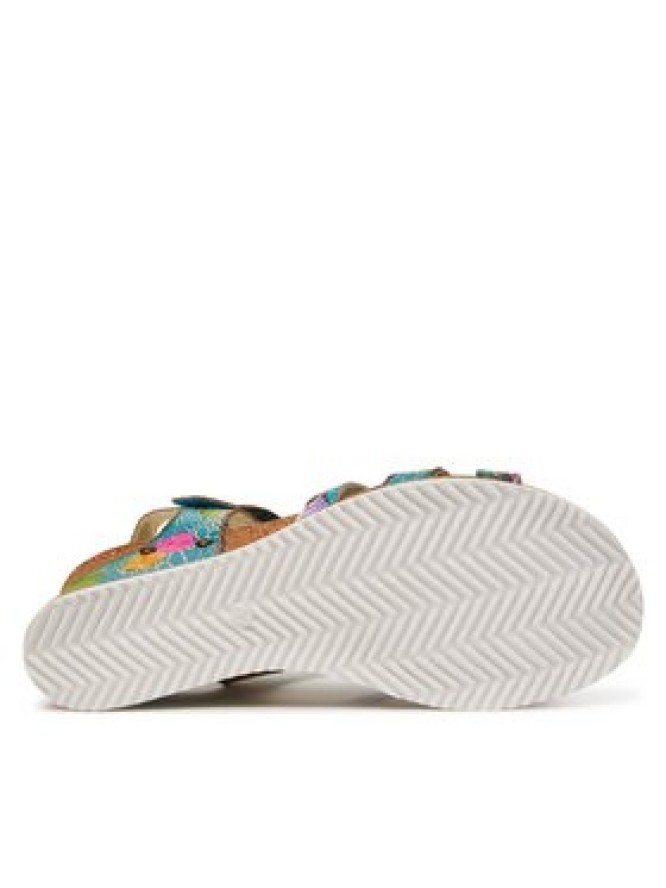 Laura Vita Sandały Bonito 30 Turkusowy