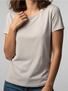 Koszulka basic - szary