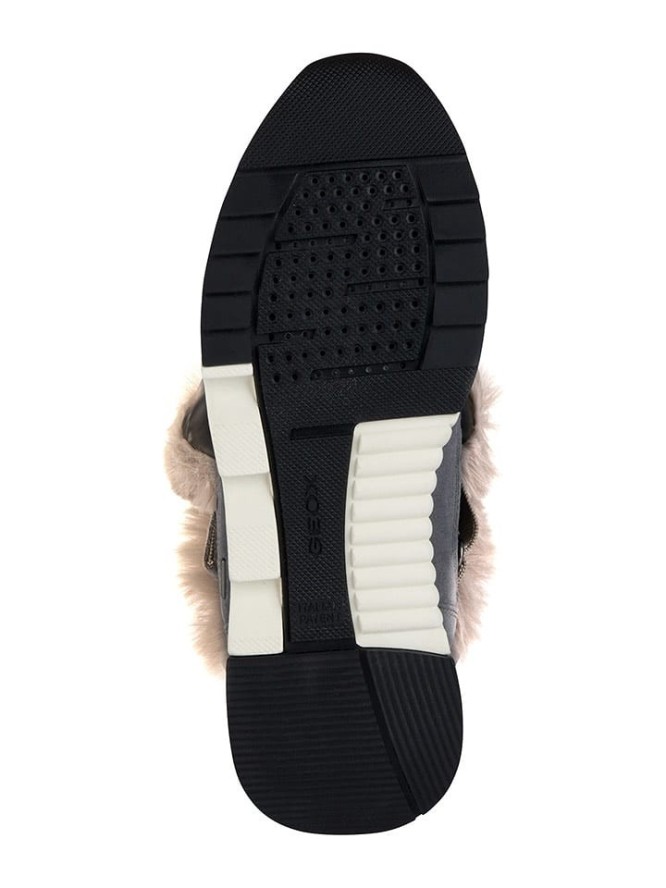 Geox Botki zimowe "Falena" w kolorze szarym rozmiar: 39