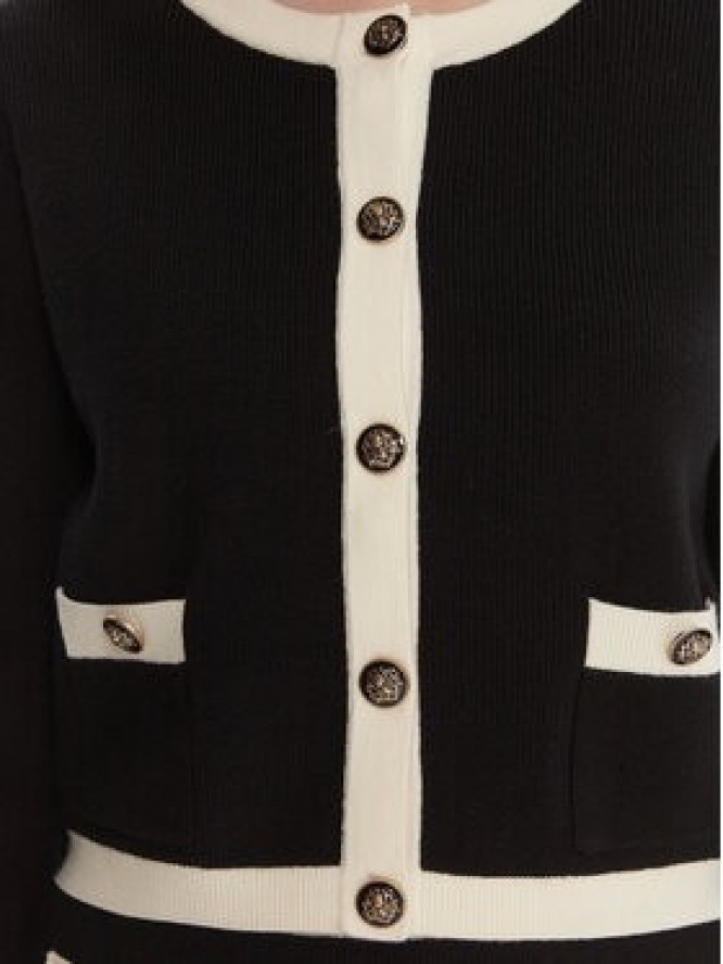 Gaudi Kardigan 521FD53038 Czarny Regular Fit