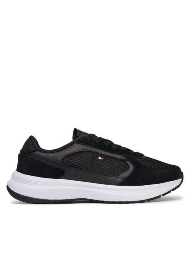Tommy Hilfiger Sneakersy Sporty Runner FW0FW08644 Czarny