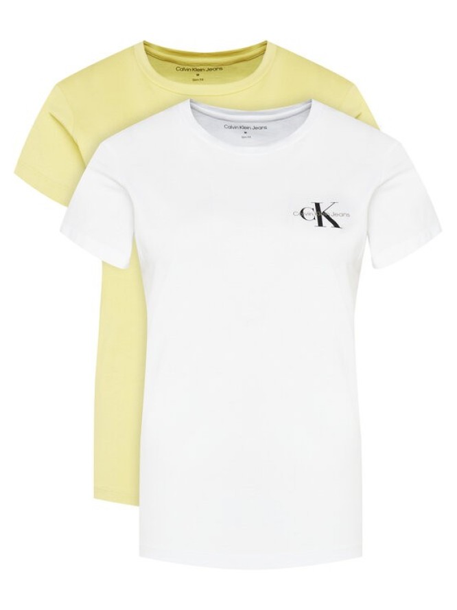 Calvin Klein Jeans Komplet t-shirtów J20J219734 Kolorowy Slim Fit