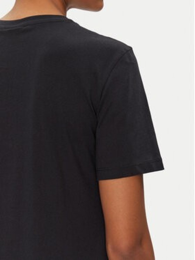 Vila T-Shirt Sybil 14108062 Czarny Regular Fit