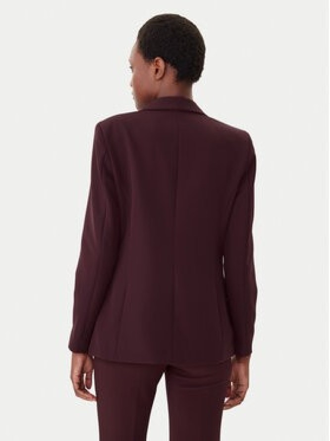 Maryley Marynarka 25IB187/M06/43BU Bordowy Regular Fit