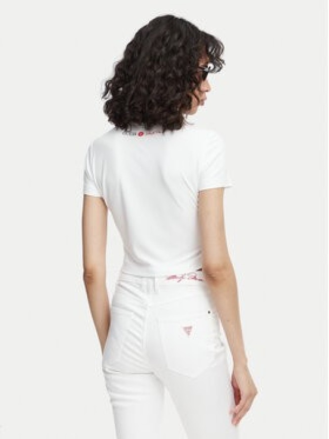 Guess T-Shirt W6YI64 K6710 Biały Regular Fit