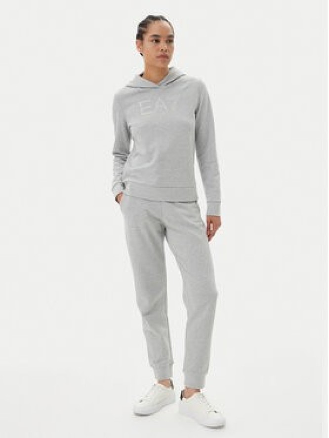 EA7 Emporio Armani Bluza 7W000095 AF12473 O8002 Szary Regular Fit