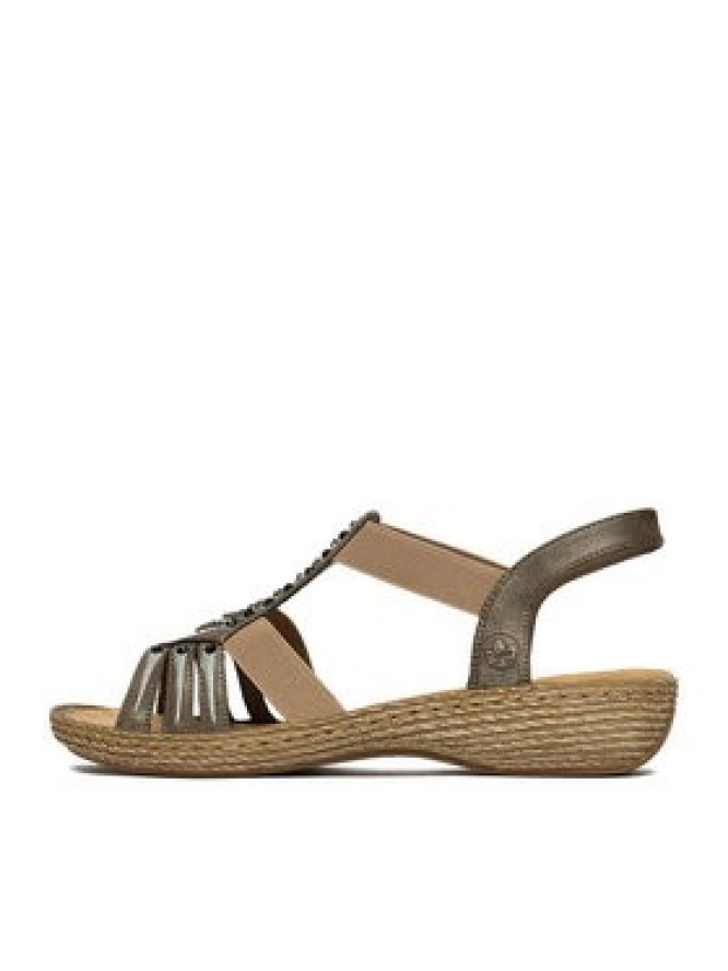 Rieker Sandały CEO-65861-45 Szary