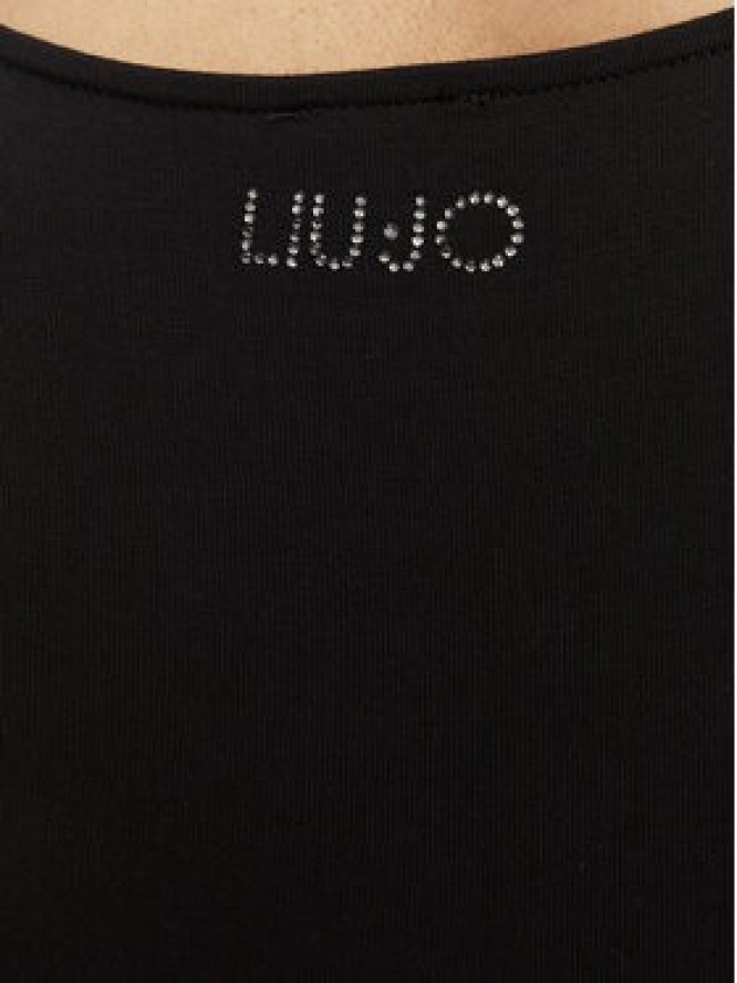 Liu Jo Beachwear Top VA6033 JS360 Czarny Regular Fit