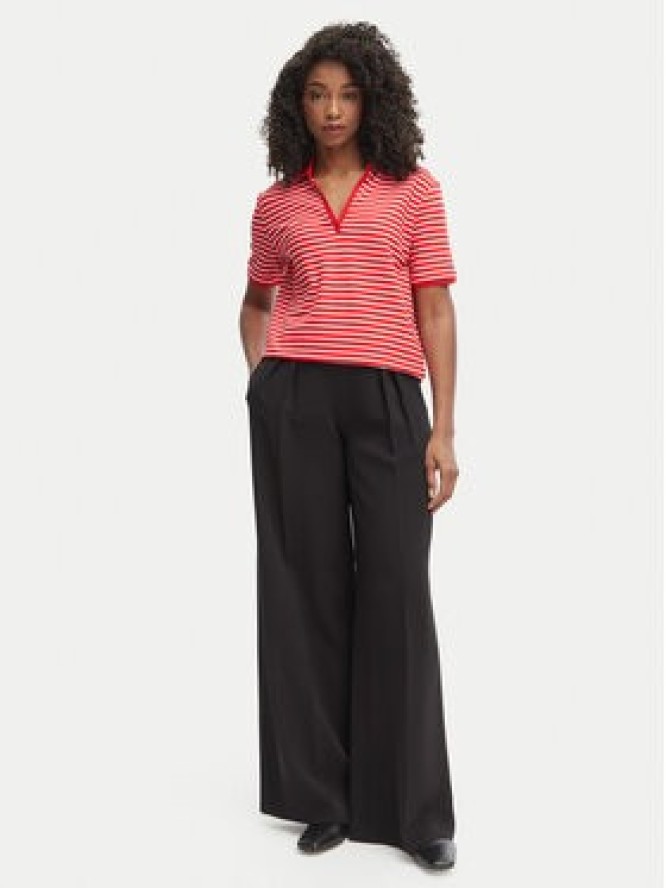 Tommy Hilfiger Polo WW0WW48720 Czerwony Relaxed Fit